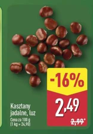 Kasztany jadalne luz