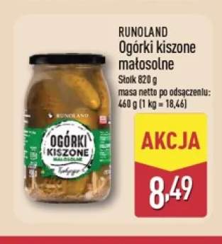 Ogórki kiszone małosolne Runoland