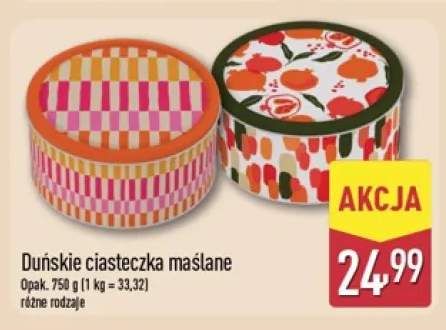 Duńskie ciasteczka maślane