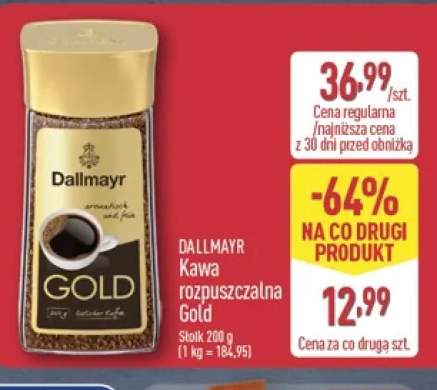 Kawa rozpuszczalna Gold Dallmayr