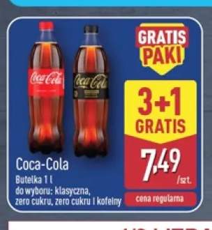 Napój gazowany Coca-Cola klasyczna +2 warianty
