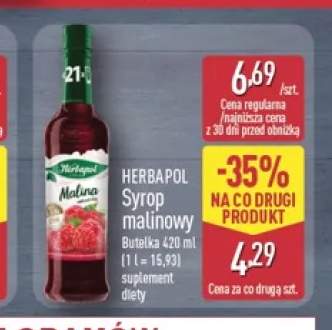 Syrop malinowy Herbapol