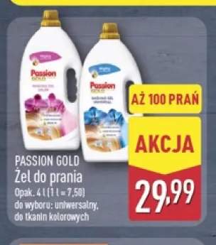 Żel do prania uniwersalny Passion Gold +1 wariant