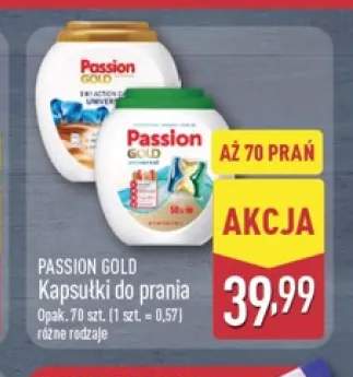 Kapsułki do prania Passion Gold