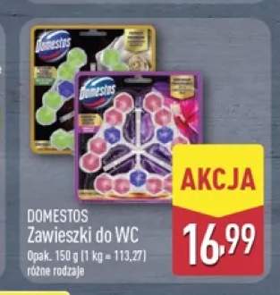 Zawieszki do WC Domestos