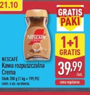 Kawa rozpuszczalna Crema Nescafé