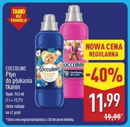 Płyn do płukania tkanin Coccolino