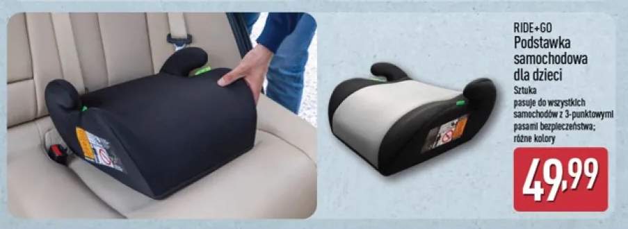 Podstawka samochodowa dla dzieci Ride+Go
