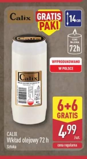 Wkład olejowy 72 h Calix