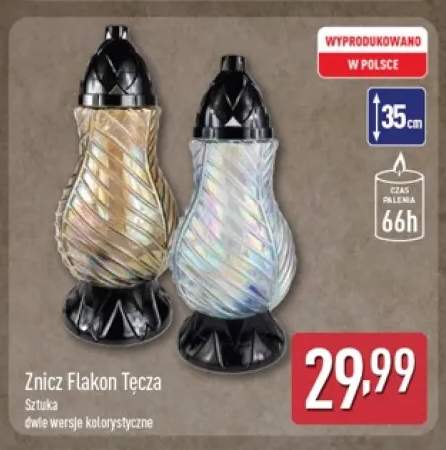 Znicz Flakon Tęcza