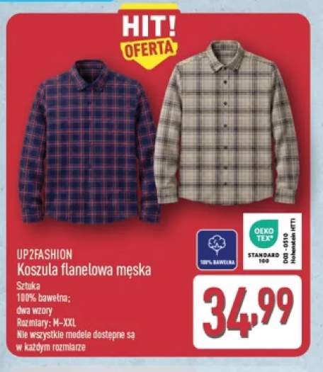 Koszula flanelowa męska UP2FASHION