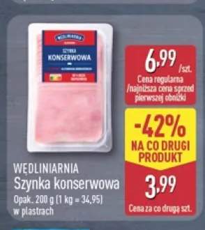 Szynka konserwowa w plastrach Wędliniarnia