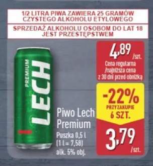 Piwo Lech Premium