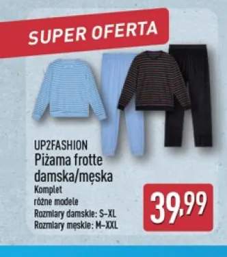 Piżama frotte damska Up2fashion +1 wariant