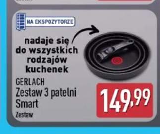 Zestaw 3 patelni Smart Gerlach