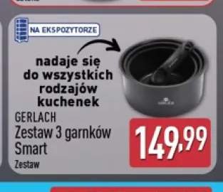 Zestaw 3 garnków Smart Gerlach