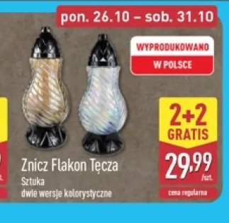 Znicz Flakon Tęcza