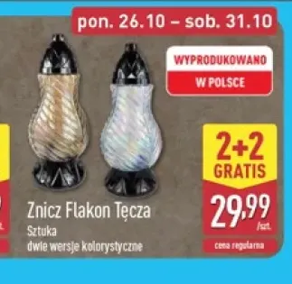 Znicz Flakon Tęcza