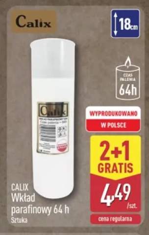 Wkład parafinowy 64 h Calix