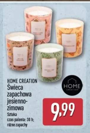 Świeca zapachowa jesienno-zimowa Home Creation