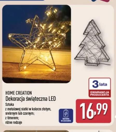 Dekoracja świąteczna LED Home Creation