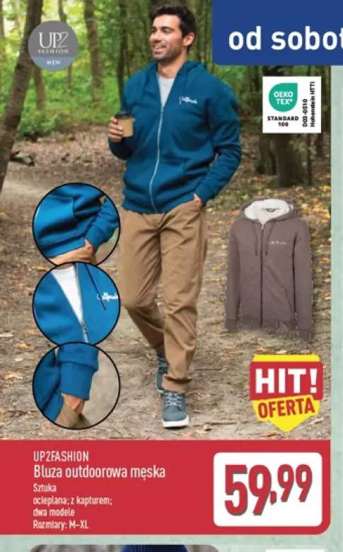Bluza outdoorowa męska UP2FASHION