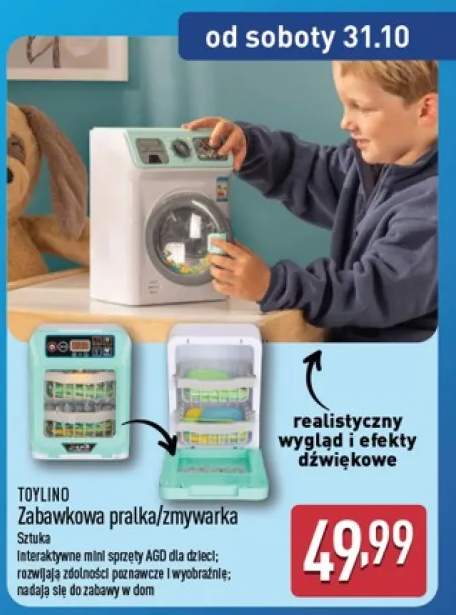 Zabawkowa pralka Toylino +1 wariant
