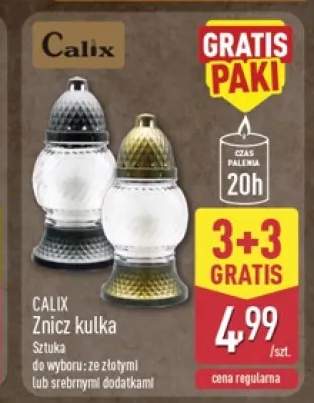 Znicz kulka Calix