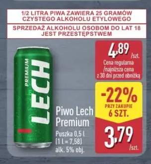 Piwo Lech Premium