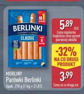 Parówki Berlinki Classic Morliny