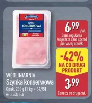 Szynka konserwowa w plastrach Wędliniarnia