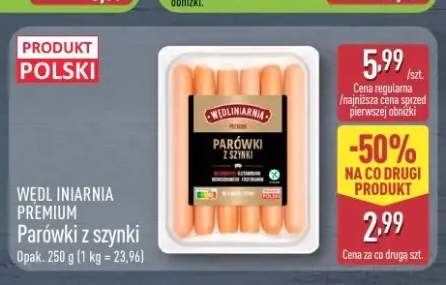 Parówki z szynki Wędliniarnia Premium