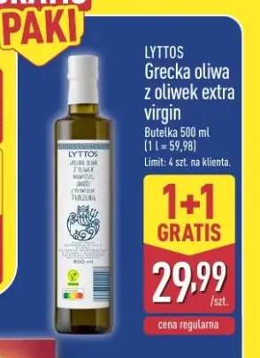 Grecka oliwa z oliwek extra virgin Lyttos