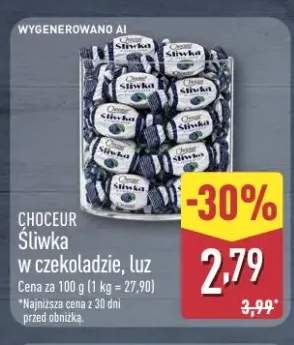Śliwka w czekoladzie luz Choceur