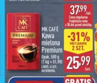 Kawa mielona Premium MK Café