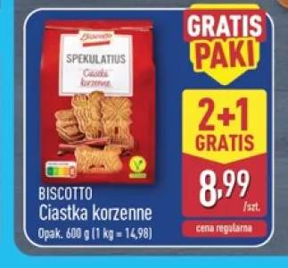 Ciastka korzenne Biscotto