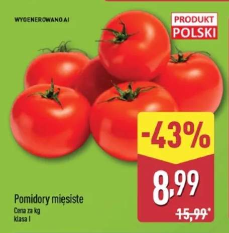 Pomidory mięsiste polskie
