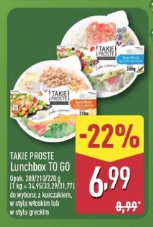 Lunchbox TO GO z kurczakiem Takie Proste +2 warianty