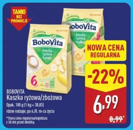 Kaszka ryżowa banan BoboVita +1 wariant