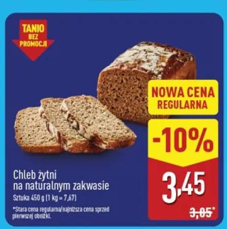 Chleb żytni na naturalnym zakwasie