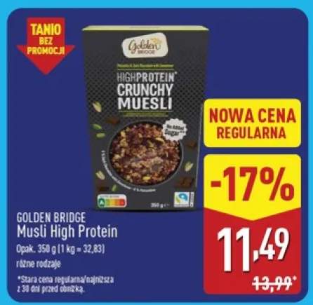 Musli High Protein Golden Bridge