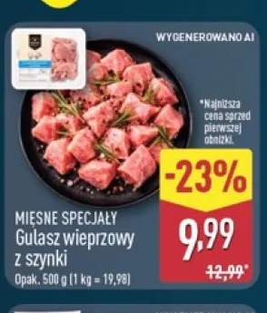 Gulasz wieprzowy z szynki Mięsne Specjały