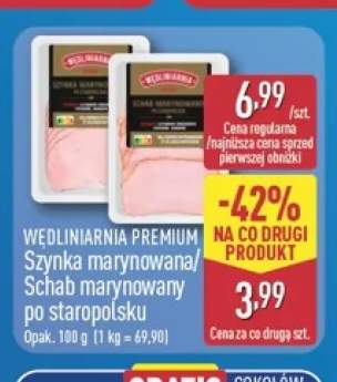 Szynka marynowana Wędliniarnia Premium +1 wariant