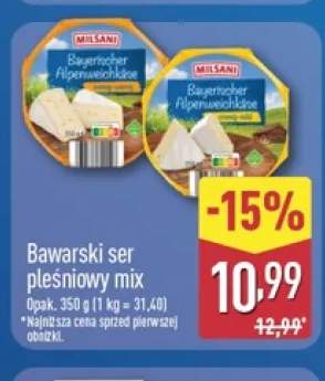 Bawarski ser pleśniowy mix Milsani