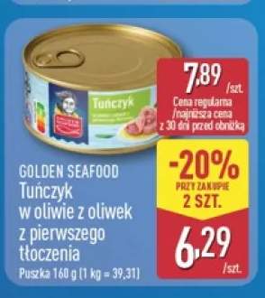 Tuńczyk w oliwie z oliwek z pierwszego tłoczenia Golden Seafood