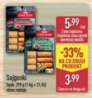 Sajgonki z mięsem drobiowym Asia Cook +1 wariant