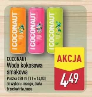 Woda kokosowa smakowa mango Coconaut +2 warianty