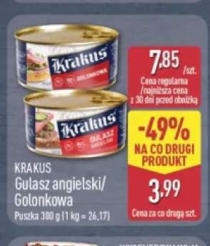 Gulasz angielski Krakus +1 wariant