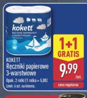 Ręczniki papierowe 3-warstwowe Kokett