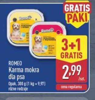 Karma mokra dla psa Romeo